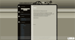 Desktop Screenshot of carolineduguay.wordpress.com