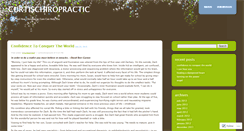 Desktop Screenshot of curtischiropractic.wordpress.com