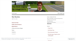 Desktop Screenshot of lckygrl1975.wordpress.com