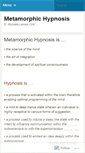 Mobile Screenshot of metahyp.wordpress.com