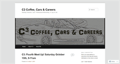 Desktop Screenshot of coffeecarscareers.wordpress.com