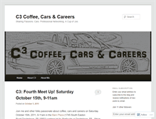 Tablet Screenshot of coffeecarscareers.wordpress.com