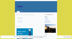 Desktop Screenshot of haidari1.wordpress.com