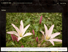 Tablet Screenshot of eljardindemimadre.wordpress.com