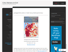 Tablet Screenshot of cirkomariano.wordpress.com