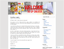 Tablet Screenshot of clubpenguincheater.wordpress.com