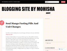 Tablet Screenshot of mohisha.wordpress.com