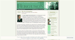Desktop Screenshot of fergusonfunerals.wordpress.com