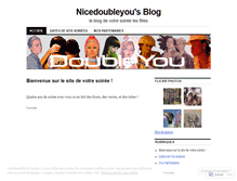 Tablet Screenshot of nicedoubleyou.wordpress.com