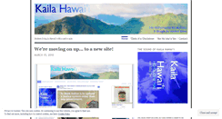 Desktop Screenshot of kailahawaii.wordpress.com