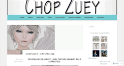 Desktop Screenshot of chopzuey.wordpress.com