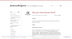 Desktop Screenshot of fromcradle2grave.wordpress.com