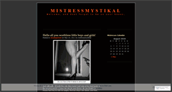 Desktop Screenshot of mistressmystikal.wordpress.com