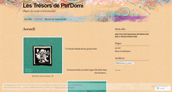 Desktop Screenshot of lestresorsdeptitdomi.wordpress.com