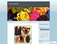 Tablet Screenshot of amicrafts.wordpress.com