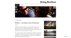 Desktop Screenshot of beingrestless.wordpress.com