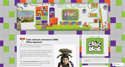 Desktop Screenshot of cbbcblog.wordpress.com