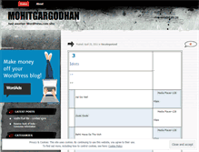 Tablet Screenshot of mohitgargodhan.wordpress.com