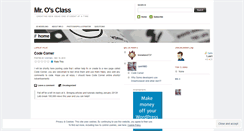 Desktop Screenshot of misteroclass.wordpress.com