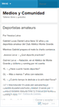 Mobile Screenshot of mediosycomunidad.wordpress.com