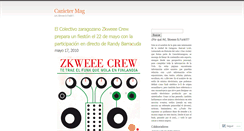 Desktop Screenshot of caractermag.wordpress.com