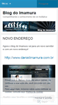 Mobile Screenshot of blogdoimamura.wordpress.com