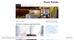 Desktop Screenshot of portopaixao.wordpress.com