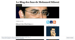 Desktop Screenshot of fanblogsifaoui.wordpress.com