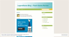 Desktop Screenshot of legendgame.wordpress.com