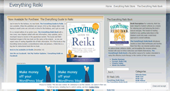 Desktop Screenshot of everythingreiki.wordpress.com