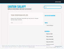 Tablet Screenshot of lautansalafy.wordpress.com