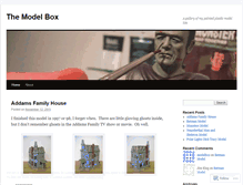 Tablet Screenshot of modelbox.wordpress.com