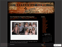 Tablet Screenshot of mckinneyphotography.wordpress.com