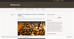 Desktop Screenshot of midiativismo.wordpress.com