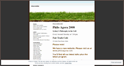 Desktop Screenshot of philoagora.wordpress.com