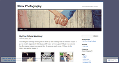 Desktop Screenshot of niravphotography.wordpress.com