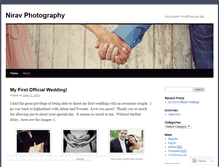 Tablet Screenshot of niravphotography.wordpress.com