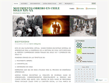 Tablet Screenshot of chilemovsocialsigloxix.wordpress.com