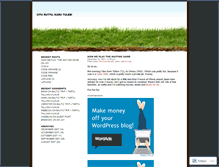 Tablet Screenshot of bramvdc.wordpress.com