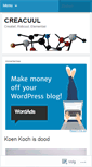 Mobile Screenshot of creacuul.wordpress.com