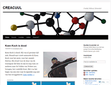 Tablet Screenshot of creacuul.wordpress.com