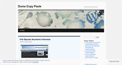 Desktop Screenshot of duniacopypaste.wordpress.com