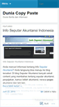 Mobile Screenshot of duniacopypaste.wordpress.com