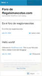 Mobile Screenshot of fororegalomascotas.wordpress.com