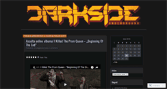Desktop Screenshot of darksideunderground.wordpress.com
