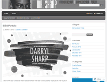 Tablet Screenshot of darrylsharp.wordpress.com