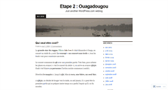 Desktop Screenshot of devancouveraouaga.wordpress.com