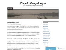 Tablet Screenshot of devancouveraouaga.wordpress.com