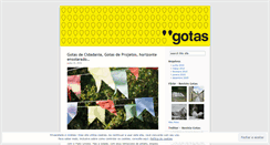 Desktop Screenshot of gotas2.wordpress.com