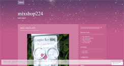 Desktop Screenshot of mixshop224.wordpress.com